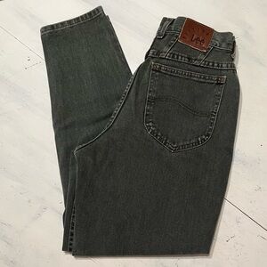 Vintage USA Union Made Riveted Lee High Waist Mom Jeans 8 Petite 80’s/90’s